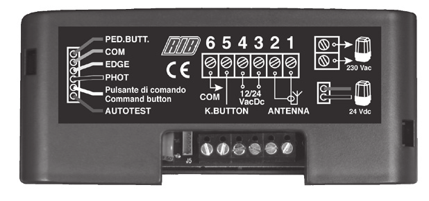 Controleer of de fotocellen of de contactlijsten niet bedekt of kapot zijn of lege batterijen hebben.