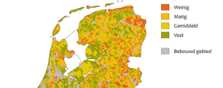 Huidige milieusituatie en autonome ontwikkeling Figuur 4.13 Culturele en natuurlijke kernkwaliteiten landschap (Bron: Snellen et al., 2006, via www.compendiumvoordeleefomgeving.