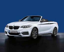 BMW M Performance frontsplitter, mat zwart. Aflakbaar. Alleen in combinatie met BMW M Performance achterspoiler. Voor uitvoeringen met M Aerodynamicapakket (SA715) of M Sportpakket (SA337).