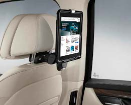 BMW Samsung Galaxy Tab houder voor Travel & Comfort System. Alleen in combinatie met Travel & Comfort basisdrager. vanaf 109,- 135,- BMW Travel & Comfort System basisdrager. 22,- BMW Advanced Car Eye.