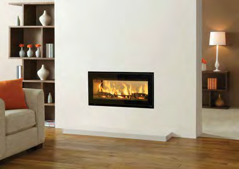 De nieuwe Riva Studio 2 Duplex is ontworpen om een warmtevermogen van maximaal 9 kw te verkrijgen en om een uitzonderlijk uitzicht op de vlammen te bieden.