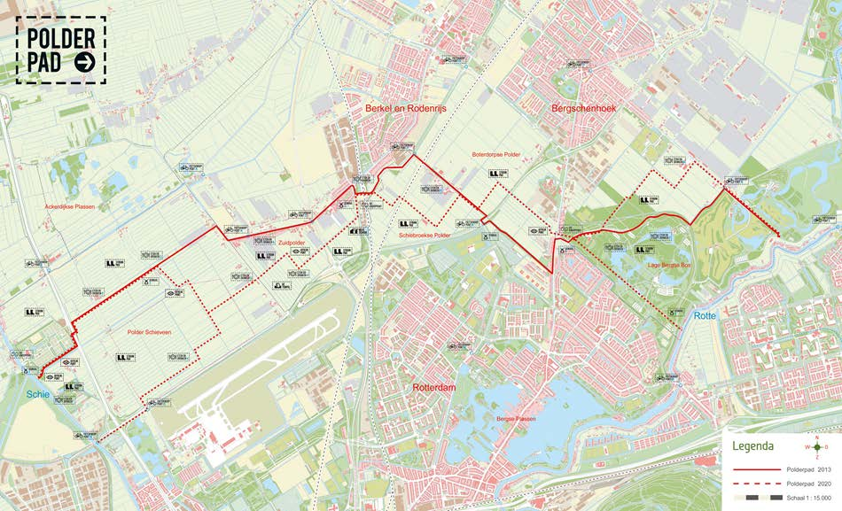 Gebieden Natuurmonumenten binnen de Noordrand Schiezone (50