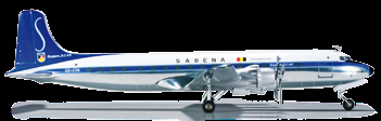554572 Sabena McDonnell Douglas DC-10-30 (B) 554916 Sabena Douglas DC-6B
