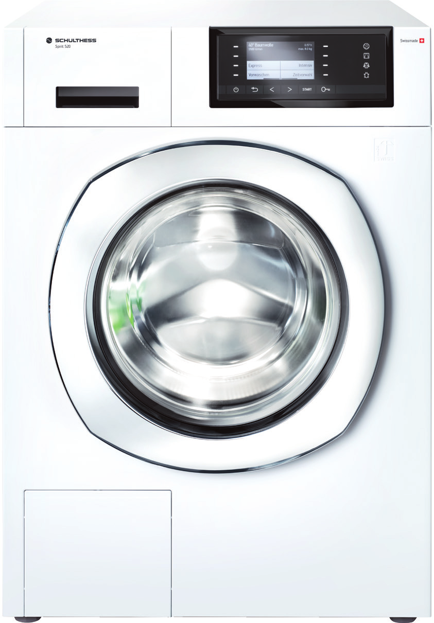 uiterst duurzame wasmachine, geschikt voor een warmwater aansluiting en behaalt daarmee extreem zuinig topprestaties.