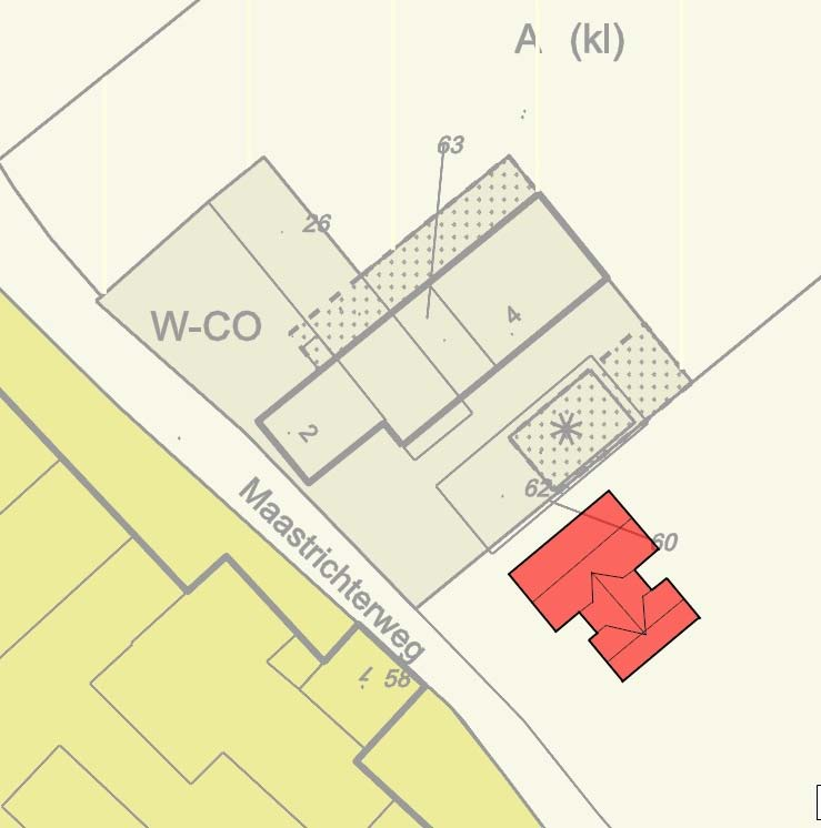 BESTEMMINGSWIJZIGING Het bestemmingplan is in het kader van het bouwplan te wijzigen; zie de uitsnedes van de door Aelmans Advies opgestelde overzichtstekeningen hieronder en de