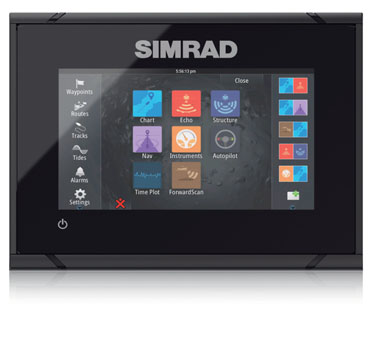 van 664,- voor 595,- 000-12451-001 SIMRAD GO7 XSE Compact en gebruiksvriendelijk