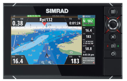 799,- SIMRAD GS25 ANTENNE Snelle 10 Hz GPS ontvanger en headingsensor in één.