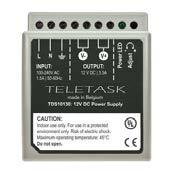 Accessoires centrale eenheden TDS10130 AUTOBUS Voeding 12V DC 3.5A Regelbare 12V DC 3.5A voeding op DIN-rail. Deze kan gebruikt worden om de TELETASK centrale eenheid + AUTOBUS te voeden.