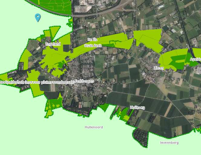 4. Gebiedsbescherming 4.1 Algemeen In dit hoofdstuk wordt ingegaan op het mogelijke effect van de voorgenomen activiteit op beschermd natuurgebied en het Gelders Natuurnetwerk (GNN). 4.2 Gelders Natuurnetwerk Om de biodiversiteit nu en voor toekomstige generaties Gelderlanders veilig te stellen, beschermt de provincie het Gelders Natuurnetwerk.