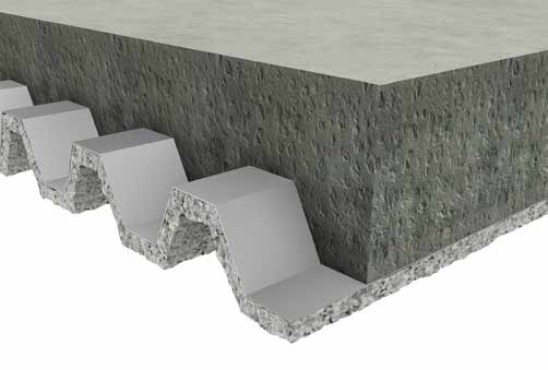 Brandbescherming van betonconstructies volgens EN(V) 3815 PROMASPRAY C450 De brandwerendheid van staalplaatbetonvloeren kan worden aangetoond door een berekening op basis van de nieuwe Eurocodes;