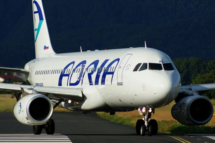 Vluchten met Adria Airlines Heenreis Vertrek in Zaventem met de rechtstreekse vlucht JP 377 om 10.