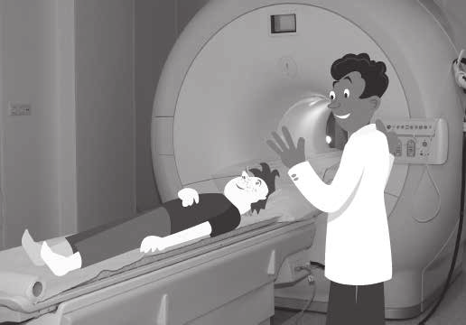 Wat is een MRI-scan? MRI is de afkorting van Magnetic Resonance Imaging. In het Nederlands betekent dat: foto s nemen met magnetische trillingen.