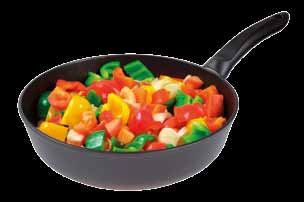 U kunt vele gerechten in een roerbakpan klaarmaken. Ook voor grillen is weinig vet nodig. Bij grillen gebruikt u het vet dat toch al in vlees, vis of kip zit.