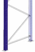 DIMENSIONS An XS frame consists of two XS uprights and their corresponding bracing profiles, AND COMPONENTS upright base plates and fixing elements (bolts,