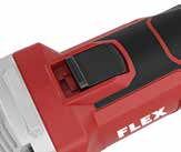 www.flex-tools.com Accu haakse slijper L 125 18.0-EC, 125 mm Met krachtige brushless motor.