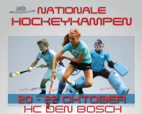 Boek je herfstkamp voor 15 september 2014 en krijg 20 euro vroegboekkorting Tophockeykamp (8 14 jaar) op HC Den Bosch Het Tophockeykamp staat de hele week in het teken van hockeyen, je krijgt dan ook