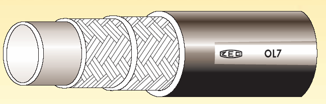 R7-2 Kunststof Twinslang 2 kunststofvezel inlagen volgens SAE 100 R7 DIN EN855 Kenmerken: Lage/midden druk slang voor hydraulische en pneumatische toepassingen type OL7.