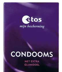 Ontdek en NIEUW! bij Etos Etos condooms Naast betrouwbaar ook zeer betaalbaar. 3 stuks 1.69 1.
