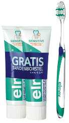 74 je ontvangt de goedkoopste voor de halve prijs GRATIS Elmex duopak tandpasta met gratis