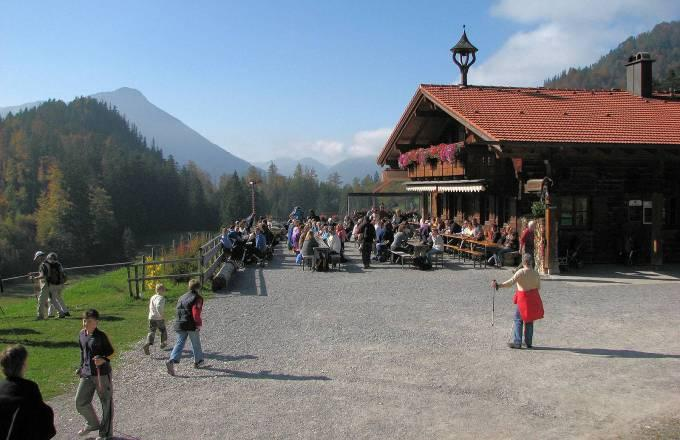 We dalen verder naar de Alatsee in Duitsland op 865 m.