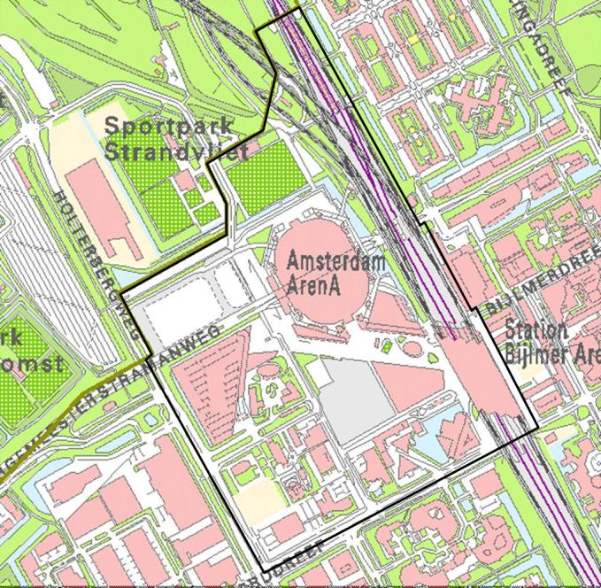 1. Inleiding Plangebied ArenAPoort West is een dynamisch gebied dat in het afgelopen decennium actief is ontwikkeld. Het huidige bestemmingsplan voor dit gebied is vastgesteld in 1998.