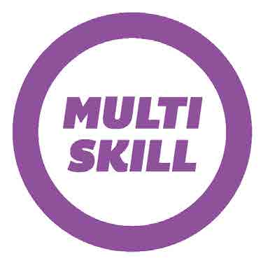 MULTISKILL De vroegere coördinatietraining krijgt vanaf heden de naam Multiskill. Coördinatie heeft als doel onze kids vaardiger te maken als tennisspelers.