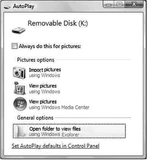 Fase 2: Beelden kopiëren naar een computer Voor Windows Dit gedeelte beschrijft een voorbeeld van het kopiëren van beelden naar de map "Documenten" (voor Windows XP: "Mijn documenten").