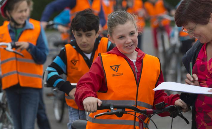 8 Het Grote Fietsexamen De VSV streeft ernaar dat zoveel mogelijk klassen van het zesde leerjaar Het Grote Fietsexamen gaan organiseren.