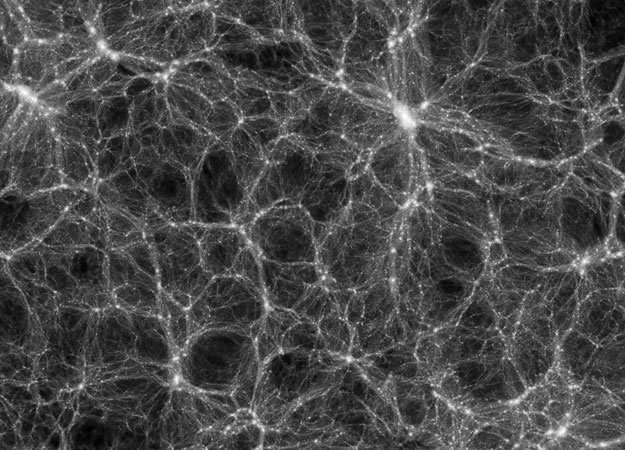 Het elektromagnetische spectrum en de astronomische kleuren 223 Clusters van sterrenstelsels Filament van sterrenstelsels Figure 8.