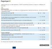 Tabblad regelingen (2) 37 Vergroening 38 Percelen Controleer alle percelen Geef bij de percelen aan dat je betalingsrechten