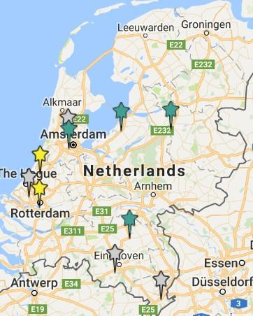 Capture the Fracture: Verdeling over Nederland - In vrijwel ieder ziekenhuis in NL is een F&O polikliniek - Benut elkaars kennis en