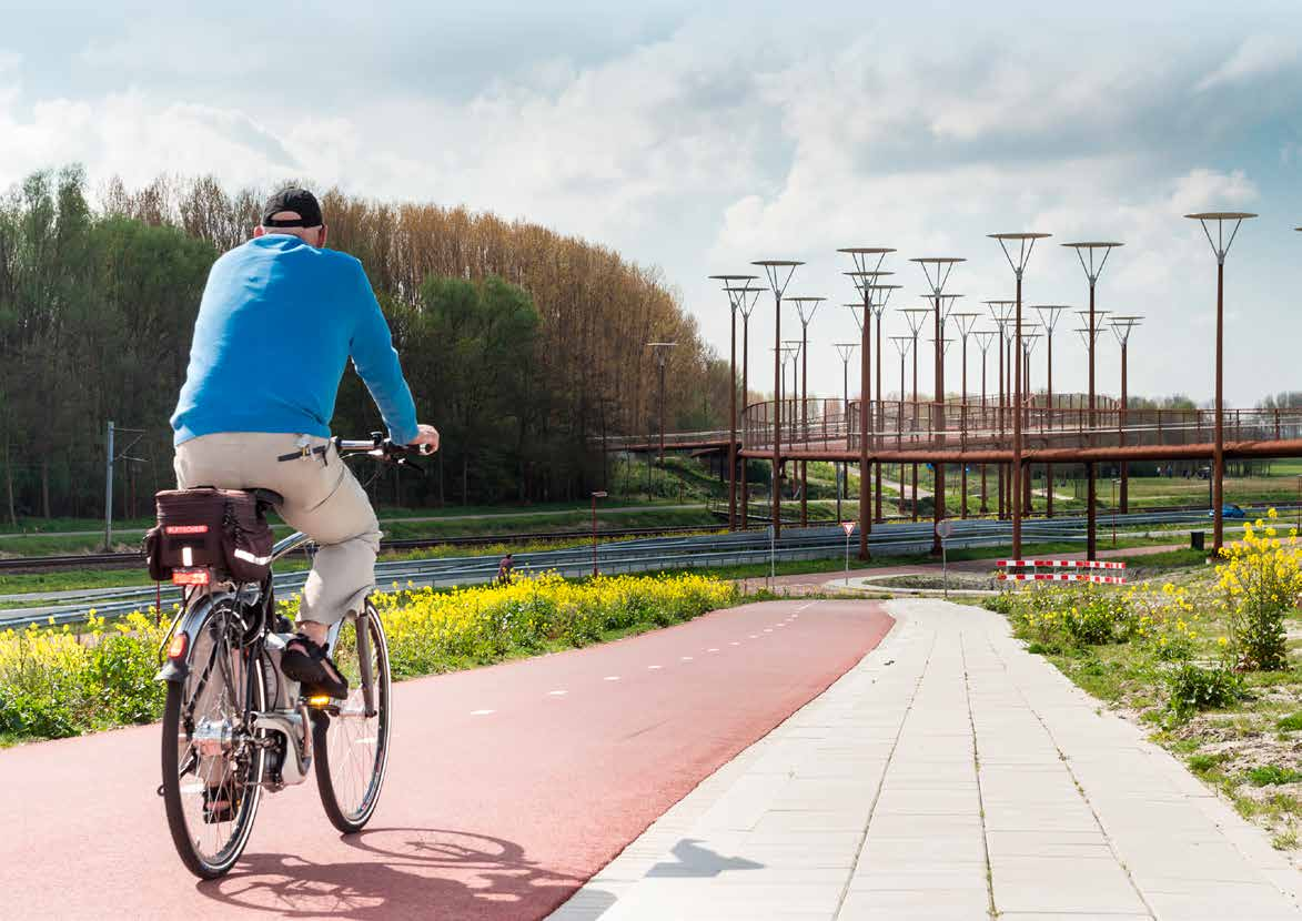 TRACK LINE TYREGRIP Nederland is een land van fietsers. Het aantal fietsers groeit nog steeds; in aantallen en in diversiteit.