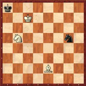26x17 Schaakprobleem: wit geeft mat in 4 Deze week weer een mat in 4 met weinig stukken op het bord.