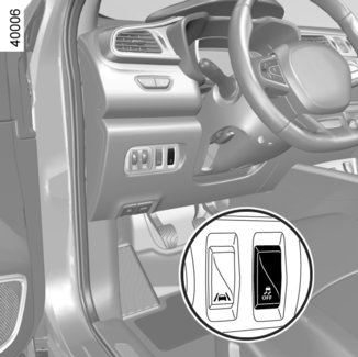 HULP- EN CORRECTIESYSTEMEN TIJDENS HET RIJDEN (4/10) Omdat de tractiecontrole extra veiligheid geeft, raden wij u af te rijden met deze functie uitgeschakeld.