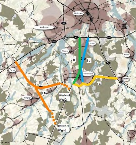 worden ingesteld. Daarmee wordt de verkeershinder met name in Valkenswaard verminderd door spreiding en ontstaat ruimte voor goede doorstroming, ook van HOV.