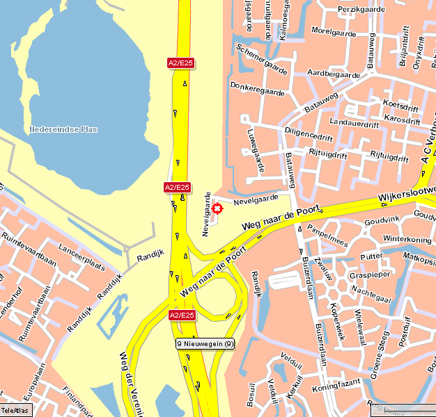 Te Huur Nieuwegein, Nevelgaarde 36-60 Het representatieve kantoorgebouw bevindt zich op een prominente zichtlocatie direct aan de afslag 9 van de A2 in het gebied "De