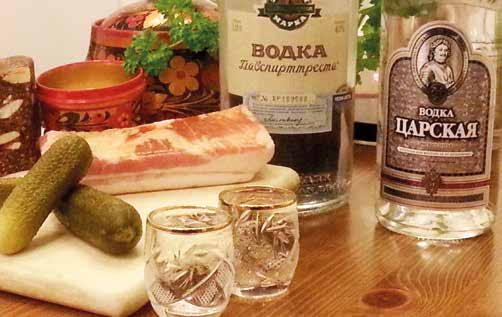 Meer dan tien bijzondere, uit Rusland meegebrachte Vodka s, staan klaar op deze unieke proeverij. Met natuurlijk tekst en uitleg én bijbehorende Russische hapjes.