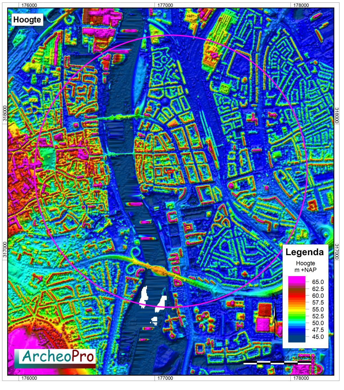 Archeologische onderzoek Lage Barakken 22, Maastricht, Gemeente Maastricht. ArcheoPro Rapport, 12003, Pagina 9 2.2 Geo(morfo)logie, aardkunde en bodem Het plangebied ligt in het dal van de Maas.