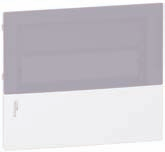 Mini Pragma inbouw Verdeler met een doorzichtige donkere deur Verdeler met een witte volle deur Referentienummers Verdelers Aantal rijen Aantal modules per rij 9 mm (18 mm) Capaciteit in modules van