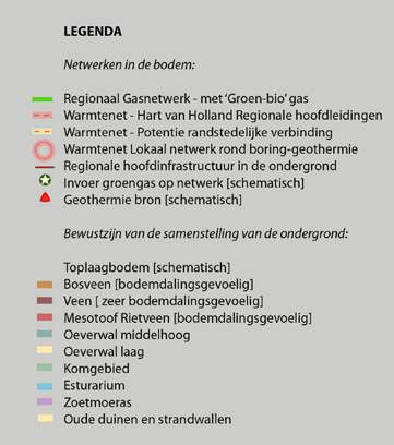 Experiment visiekaart Ondergrond Deze kaart is een eerste poging om te komen tot een visiekaart bodem en water als onderdeel van gehele integrale visie op de leefomgeving.