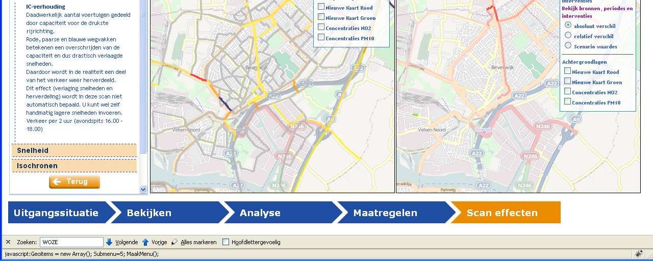 Check of probleem: IC-verhouding 50%, minder dan 250 auto s