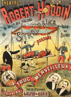 Affiche Theater Robert-Houdin, La