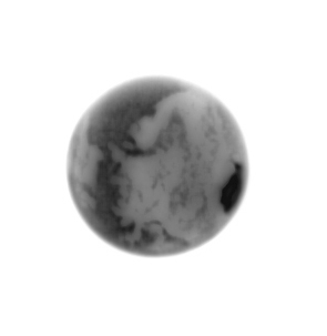206 Samenvatting Figuur 9b: Negatieve opname van Mars, 80 1/33 seconden, 18 augustus 2003. Met dank aan: B. Mondon, ARECA.