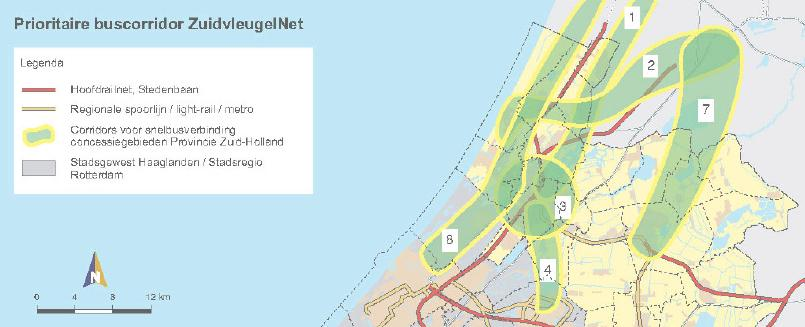 6. Als minimum frequentie voor een lijn in een kern, in de stadsdienst, een bedrijfsterrein en bij een recreatieve voorziening geldt het bieden van 3 vertrek- en 3 aankomstmogelijkheden per richting