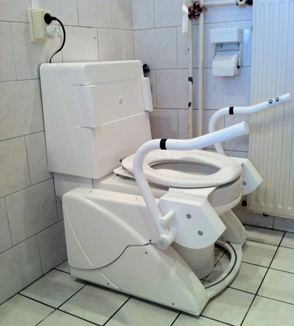 Zelfredzaamheid De toiletlift bevordert de zelfredzaamheid en stelt gebruikers in staat om onafhankelijk gebruik te maken van het toilet.