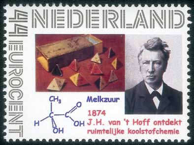 Chemie op postzegels Herman van Bekkum Tenslotte, wel een postzegel maar geen schaken.