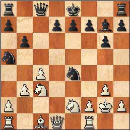 d5 Kg6 51.Dd4 Db3 52.d6 h3+ 53.Kf2 Db7 54.d7 Dg2+ 55.Ke3 Dg5+ 56.Kd3 Dd8 57.Dd6+ Bílý může vyhrát různými způsoby, např. když přivodí vyhranou pěšcovou koncovku po Dd6-c6-c8.