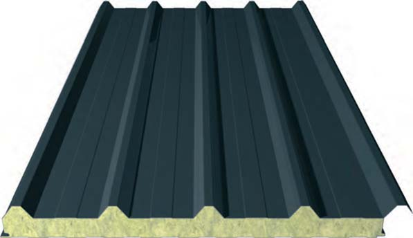 GEÏSOLEERDE PANELEN VULCASTEEL ROOF (rotswolpaneel dak) ISOMETALL IS A DIVISION OF JORIS IDE NV/SA x y z Gelieve plaatlengte (x) en isolatielengte (y) op te geven. Isolatielengte min.: 2500 mm.