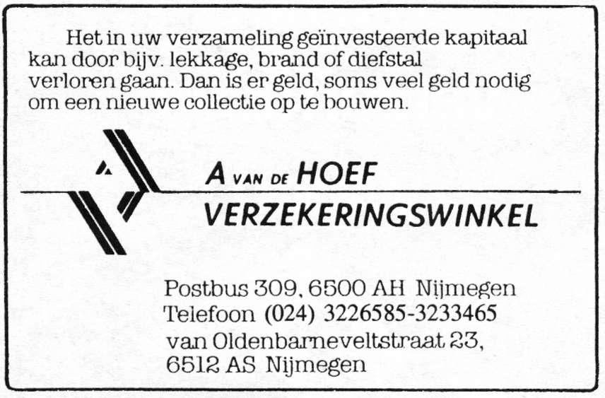 NOVIOPOSTJE Gevraagd: alles wat betrekking heeft op pakketzegels: gebruikte exemplaren, servicezegels, Europakketzegels en promotiemateriaal. Jac Spijkerman, Postbus 1065, 6801 BB Arnhem.