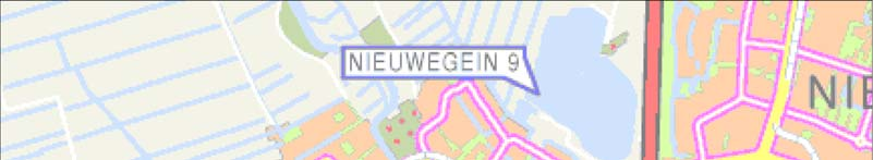 Kaart 1: overzicht winkelgebieden IJsselstein 3.